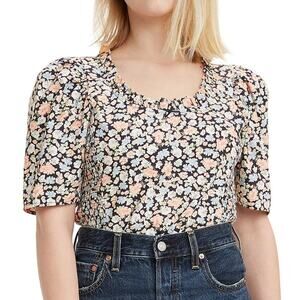 NWT Levi's Louise Smocked Top